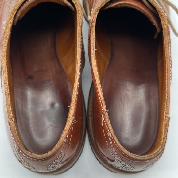 Allen Edmonds Finch tan leather lace-up shoes, size 10 main image 5